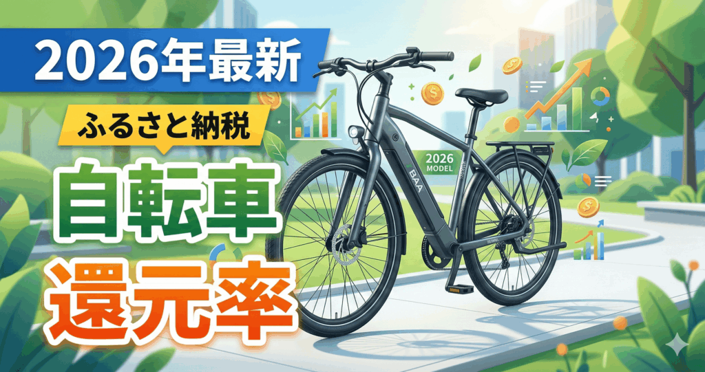 2026年ふるさと納税は自転車の還元率だけで選ぶな！ポイント廃止後も得する完成車ランキング
