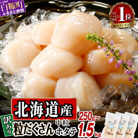 訳あり ふるさと納税 ホタテ 北海道産 生食用 ファスナー付で便利 250g/500g/750g/1kg/1.5kg
楽天ふるさと納税