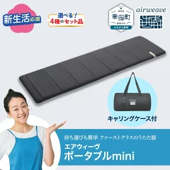 エアウィーヴ ポータブルmini キャリングケース付き　愛知県幸田町
