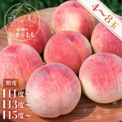 飛騨のたからもも 8玉（岐阜県高山市）