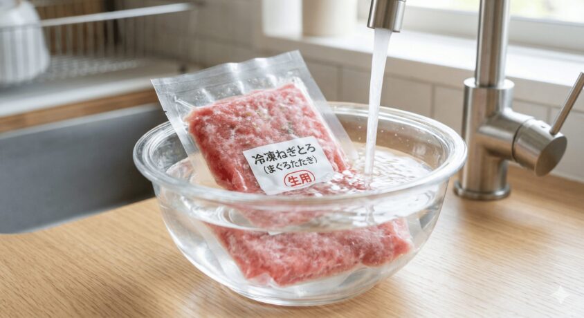 ネギトロの解凍方法