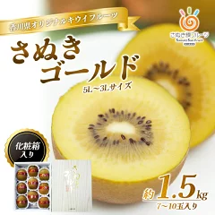 さぬき ゴールドキウイ 1.5kg 化粧箱入り