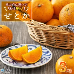 先行予約 ＜見た目は悪いが味は絶品 無茶々園のせとか 約3kg＞
