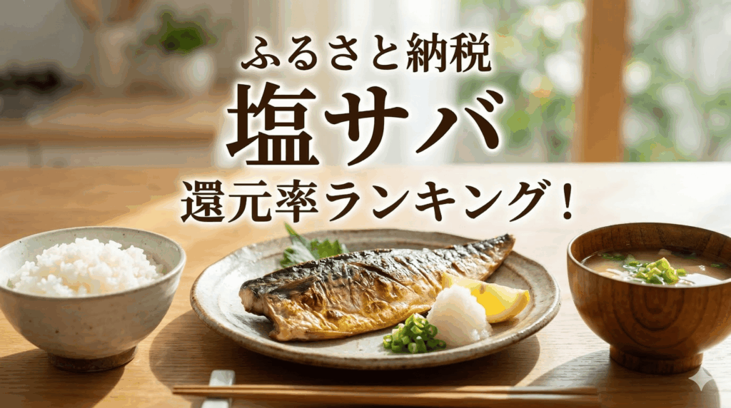 ふるさと納税で人気の塩サバ還元率ランキング！骨取りや無塩など用途別に大公開【2026年】