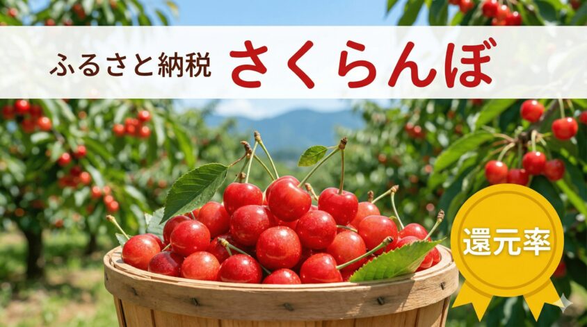 迷ったらコレを選ぶべし！さくらんぼふるさと納税の高還元率コスパランキング