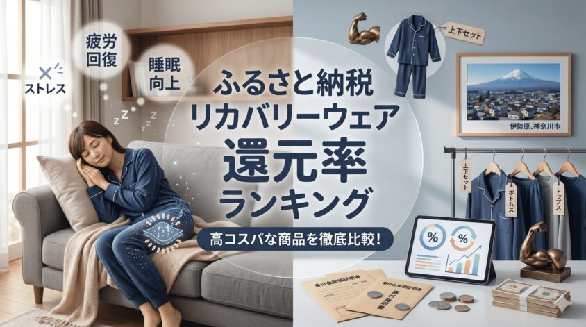 ふるさと納税リカバリーウェアの還元率ランキング！高コスパな返礼品を徹底比較